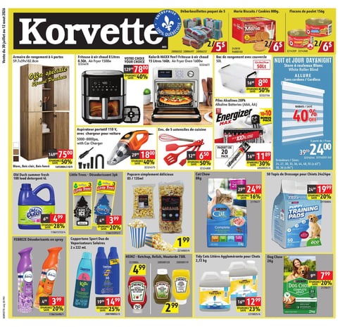 Circulaire Korvette - Page 1