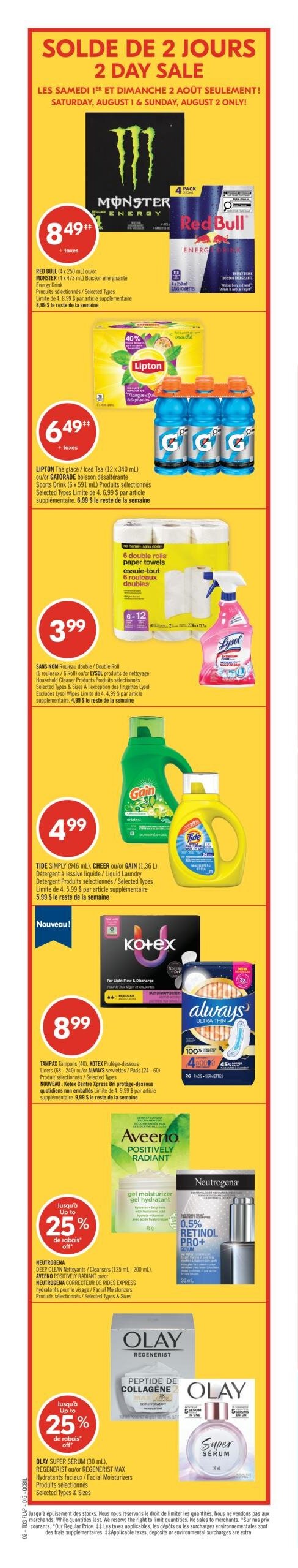 Circulaire Pharmaprix - Page 2