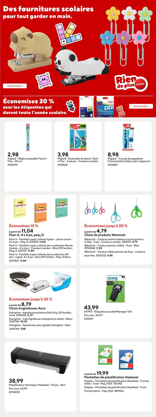 Circulaire Bureau en Gros - Les Aubaines de la Rentrée - Page 14