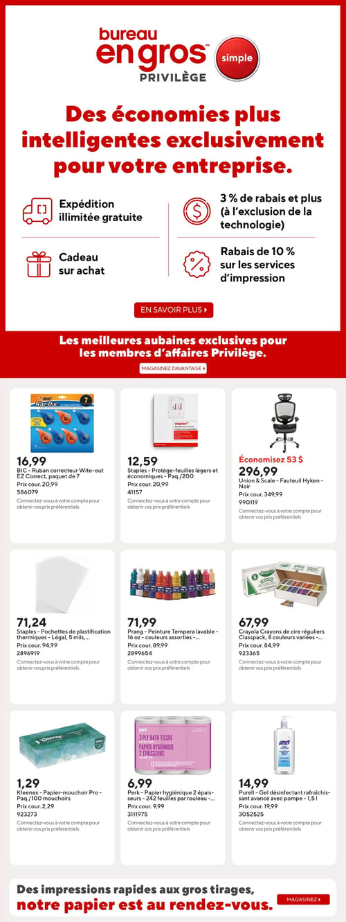 Circulaire Bureau en Gros - Les Aubaines de la Rentrée - Page 16