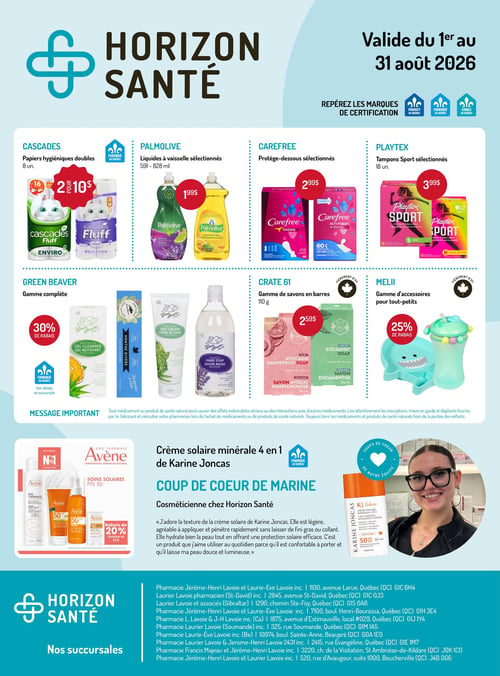 Circulaire Horizon Santé - Page 1
