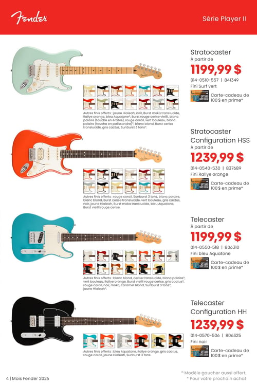 Circulaire Long & McQuade Instruments de Musique - Page 4