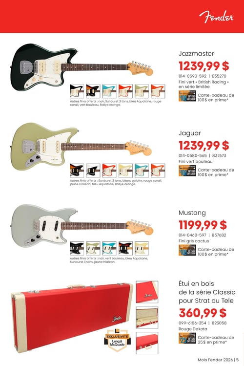 Circulaire Long & McQuade Instruments de Musique - Page 5