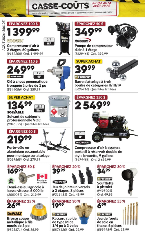 Circulaire Princess Auto - Page 2