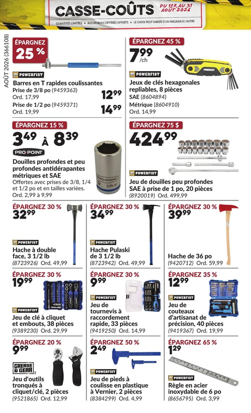 Circulaire Princess Auto - Page 4