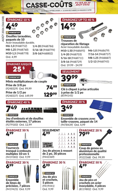 Circulaire Princess Auto - Page 5