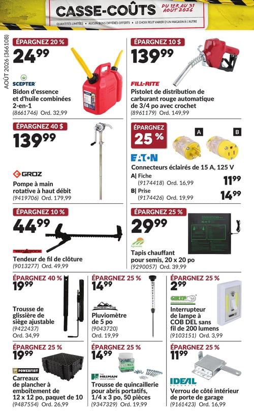 Circulaire Princess Auto - Page 7