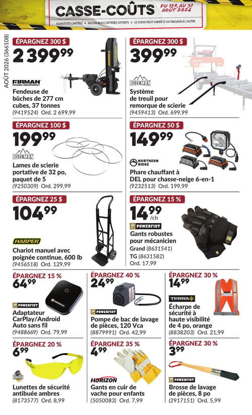 Circulaire Princess Auto - Page 8