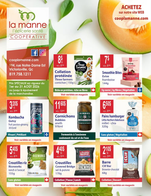 Circulaire Coopérative La Manne - Page 1