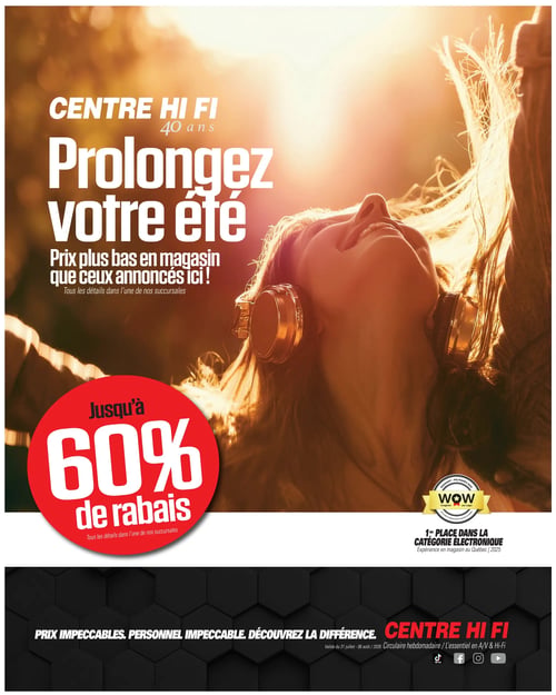 Circulaire Centre HI-FI - Page 1