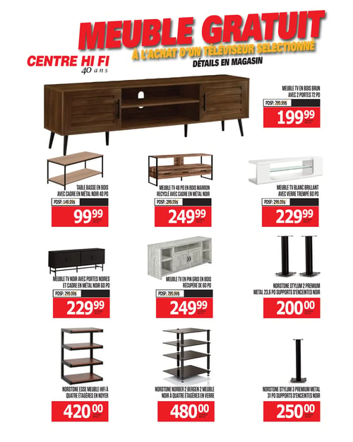 Circulaire Centre HI-FI - Page 87