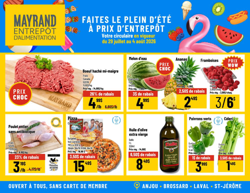 Circulaire Mayrand Entrepôt D'alimentation - Page 1