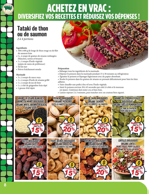 Circulaire TAU Marché d'alimentation Naturelle - Page 8