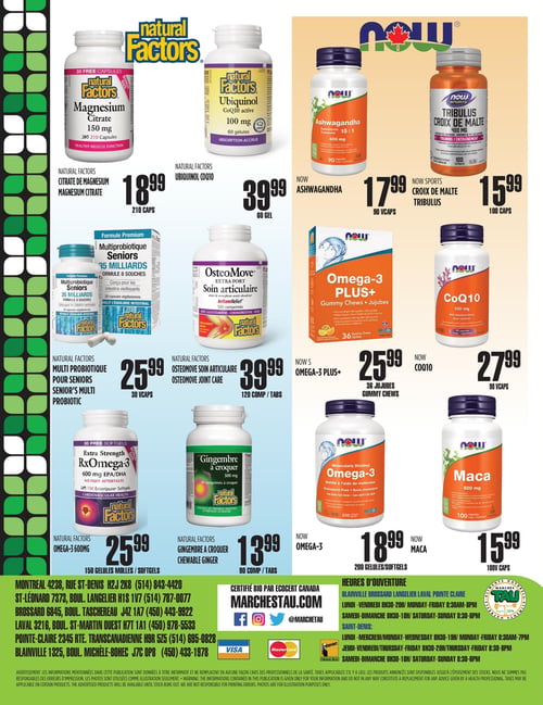 Circulaire TAU Marché d'alimentation Naturelle - Page 16