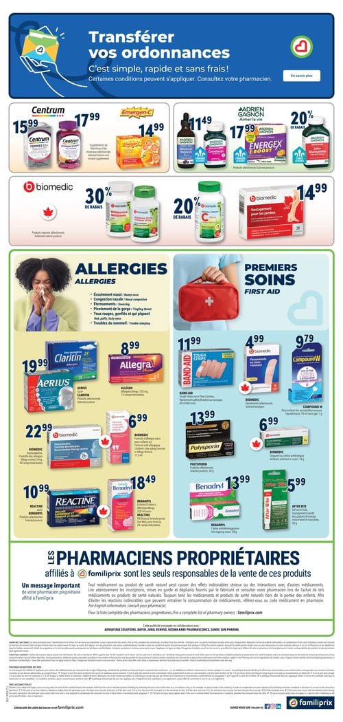Circulaire Familiprix - Clinique - Page 2