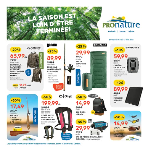 Circulaire Pronature - Page 1