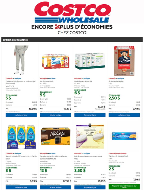 Rabais Costco - Page 1