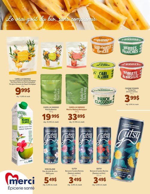 Circulaire Les Aliments Merci Épiceries Santé - Page 2