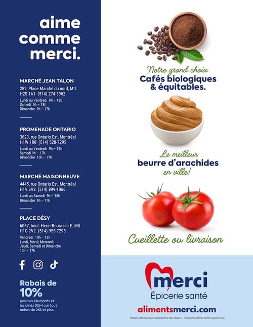 Circulaire Les Aliments Merci Épiceries Santé - Page 5