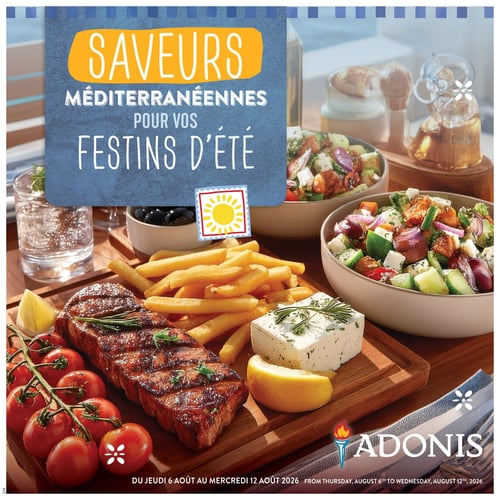 Circulaire Adonis - Saveurs de la Méditerranée - Page 1
