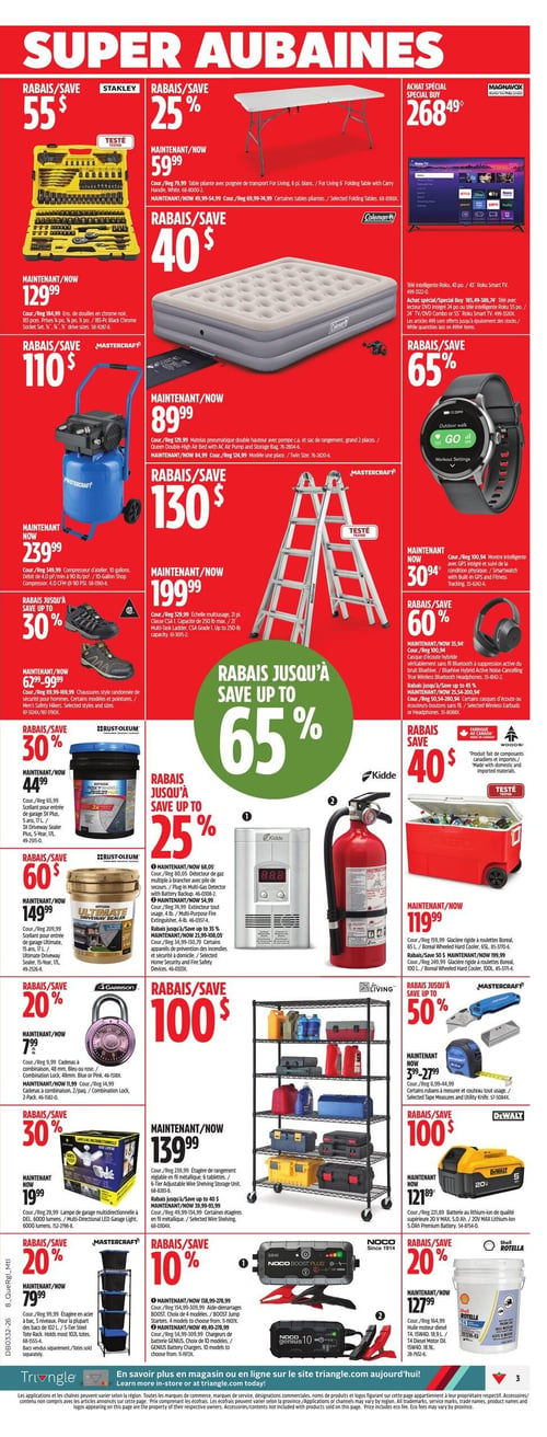 Circulaire Canadian Tire - Page 3