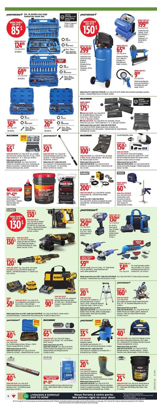 Circulaire Canadian Tire - Page 6