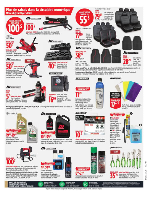 Circulaire Canadian Tire - Page 22