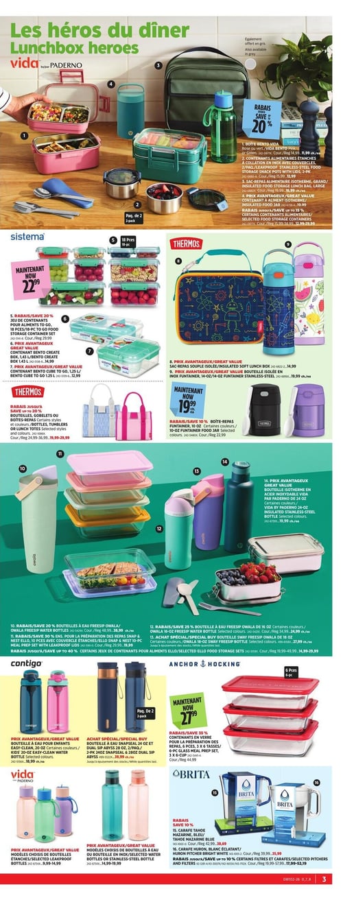 Circulaire Canadian Tire - Retour en Classe - Page 3