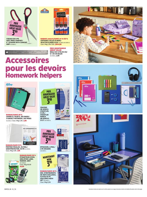 Circulaire Canadian Tire - Retour en Classe - Page 14