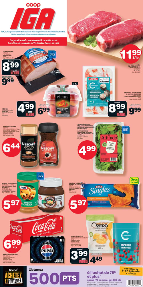 Circulaire IGA Coop - Îles de la Madeleine - Page 1
