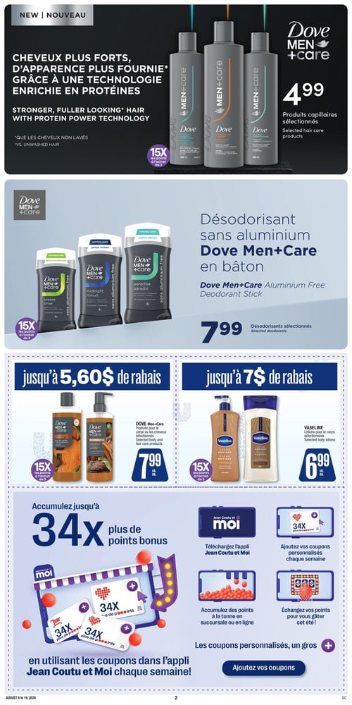 Circulaire Jean Coutu - Essentiels à bas prix - Page 2