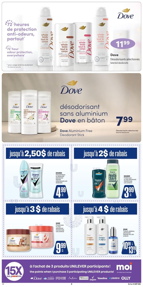 Circulaire Jean Coutu - Essentiels à bas prix - Page 3