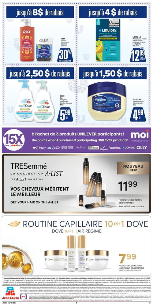 Circulaire Jean Coutu - Essentiels à bas prix - Page 4