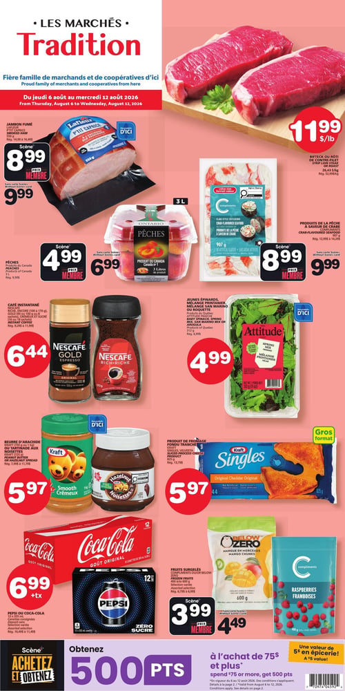 Circulaire Les Marchés Tradition - Page 1