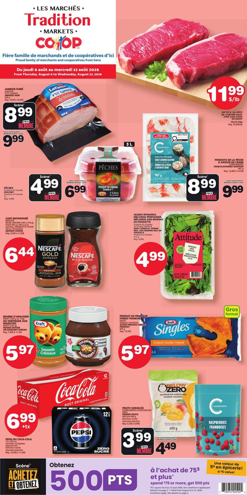 Circulaire Les Marchés Tradition - Nouveau-Brunswick - Page 1