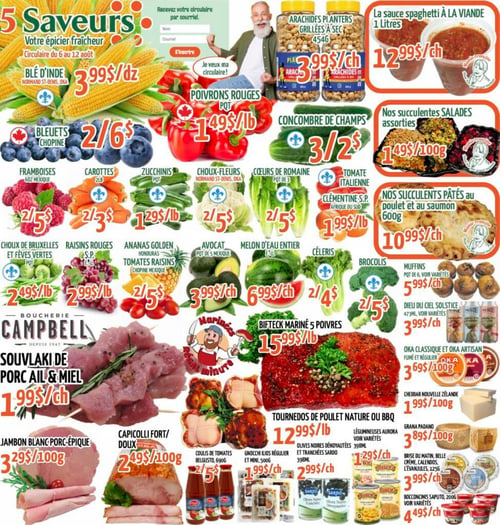 Circulaire Marché Le 5 Saveurs - Page 1
