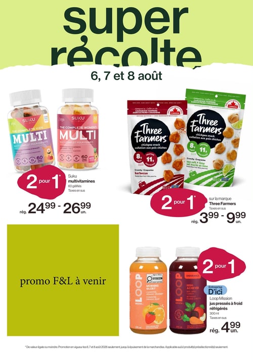Circulaire Avril - Supermarché Santé - Page 1