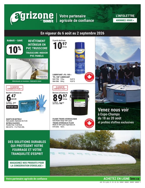 Circulaire BMR - Agrizone - Page 1