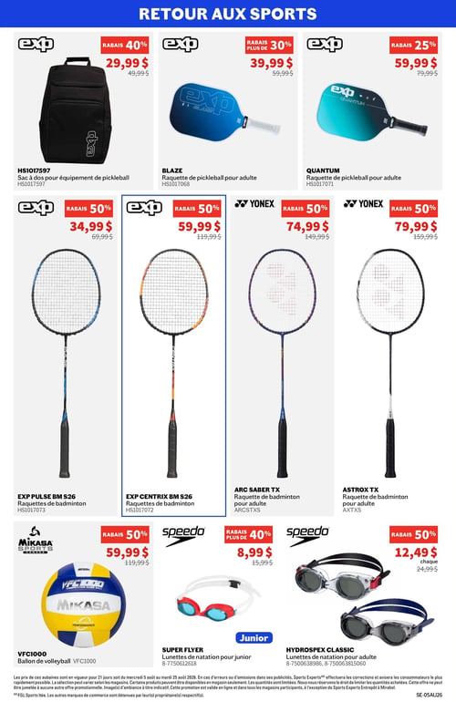 Circulaire Sports Experts - Page 7