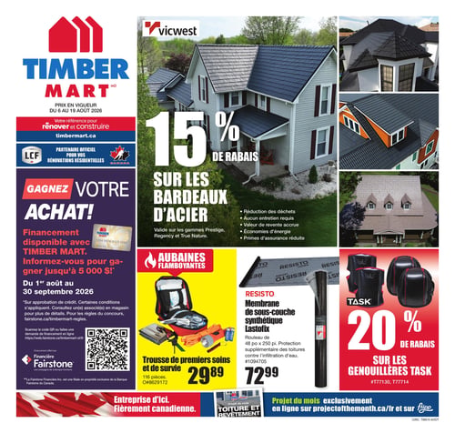 Circulaire Timber Mart - Page 1