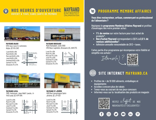 Circulaire Mayrand Entrepôt D'alimentation - Page 7