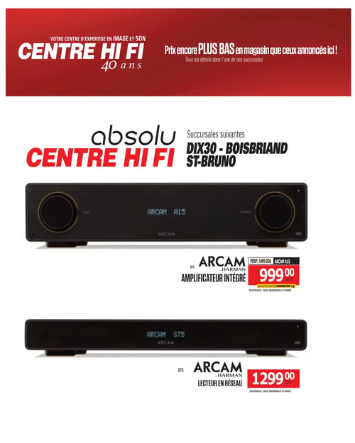 Circulaire Centre HI-FI - Page 54
