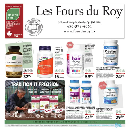 Circulaire Les Fours du Roy - Page 1