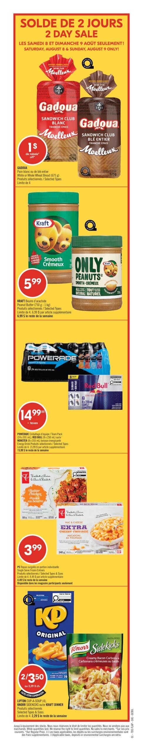 Circulaire Pharmaprix - Page 1