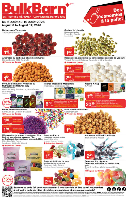 Circulaire Bulk Barn - Page 1