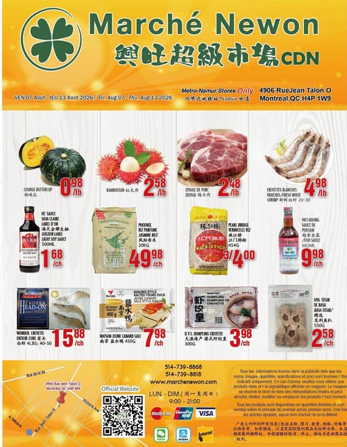 Circulaire Marché Newon Jean Talon - Page 1