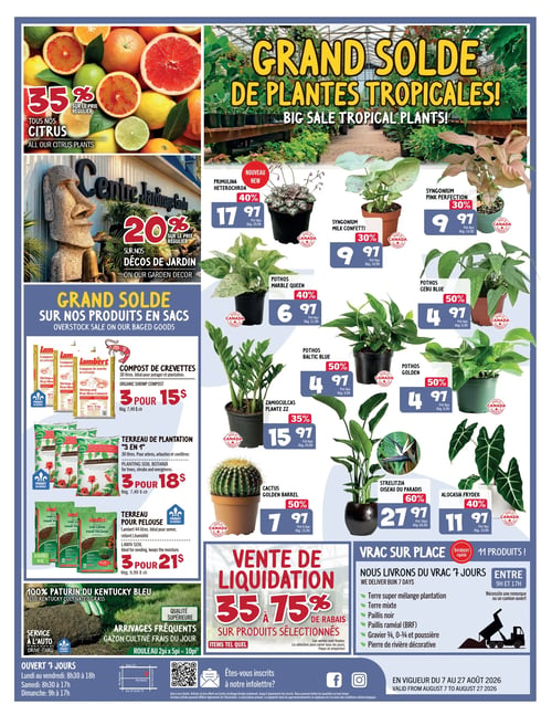 Circulaire Centre Jardinage Granby - Page 2