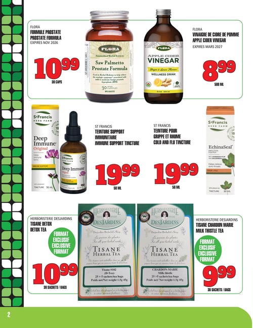 Circulaire TAU Marché d'alimentation Naturelle - Page 2