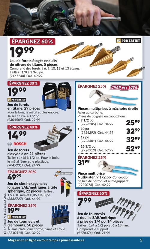 Circulaire Princess Auto - Page 12