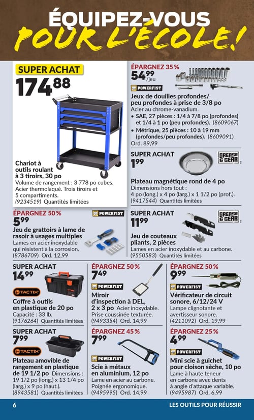 Circulaire Princess Auto - Page 13